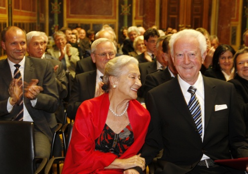 Dr. Waldemar Steiner mit seiner Frau