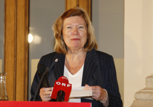Christiane Laszlo am Rednerpult