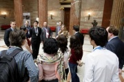 Führung durch das Parlamentsgebäude für die TeilnehmerInnen des Europäischen Forums Junger RechtshistorikerInnen