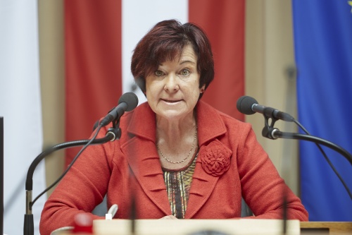 Vizepräsidentin des Bundesrates Susanne Kurz (S)