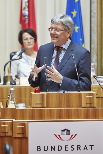 Erklärung des Landeshauptmannes von Kärnten Peter Kaiser (S) im Bundesrat