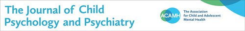 Journal of Child Psychology and Psychiatry banner
