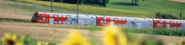 CityShuttle in der Landschaft