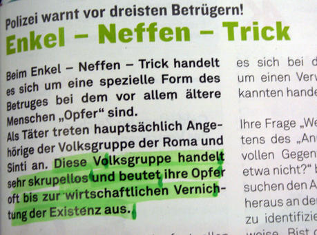 Detail Seniorenkalender.