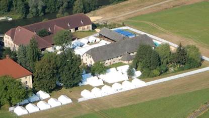 Profiteure der Völkerwanderung (Bild: Infocopter)