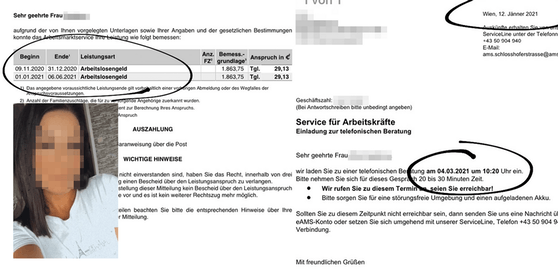 Zum Jahreswechsel wurde dieser Wienerin die Beihilfe gestrichen, erst im März will sich das AMS ihr Anliegen anhören