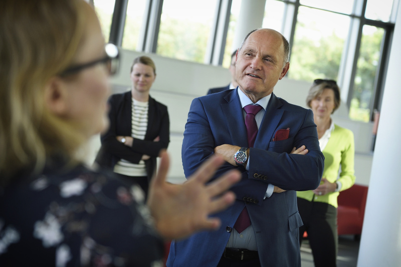 Besuch des Hasso-Plattner-Institut für Digital Engineering.
Nationalratspräsident Wolfgang Sobotka (V)