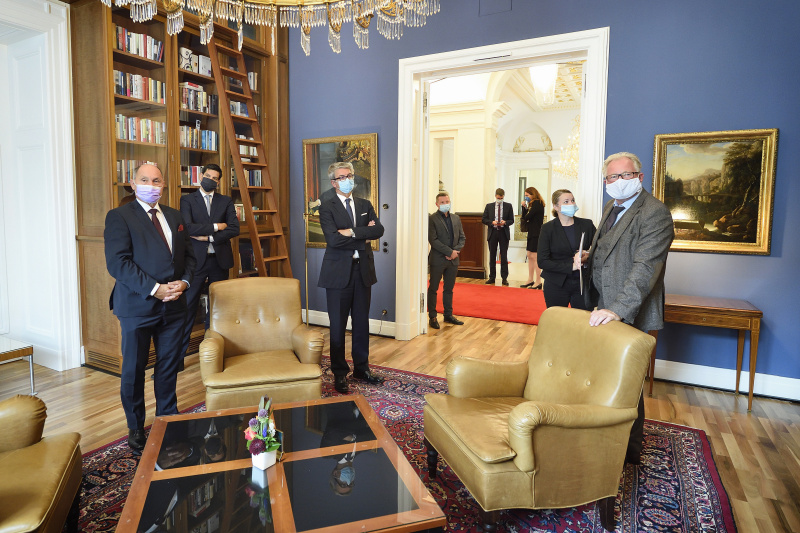 Führung durch die Parlamentarische Gesellschaft