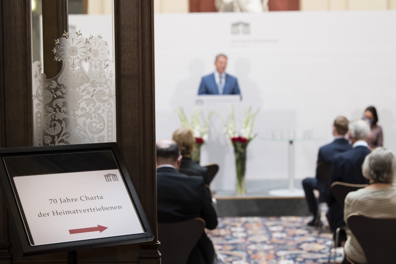 Hinweisschild zur Veranstaltung