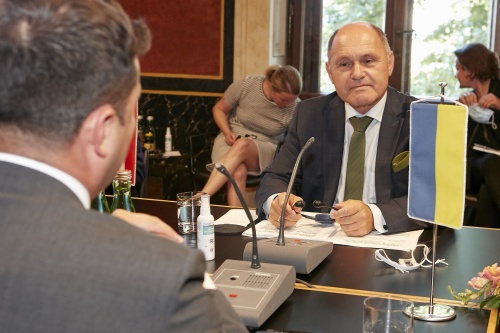 Arbeitsgespräch: Nationalratspräsident Wolfgang Sobotka (V)