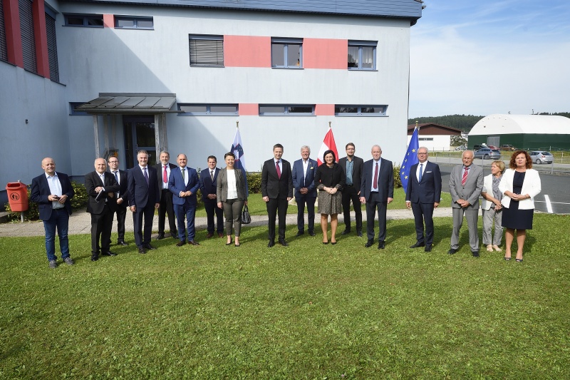 Zusammentreffen mit VolksgruppenvertreterInnen und Bürgermeistern der Region