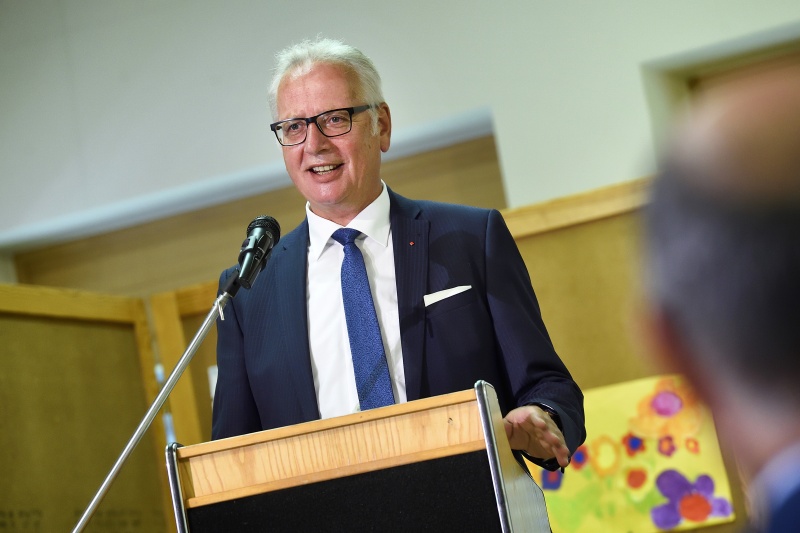 Landtagspräsident Reinhard Rohr