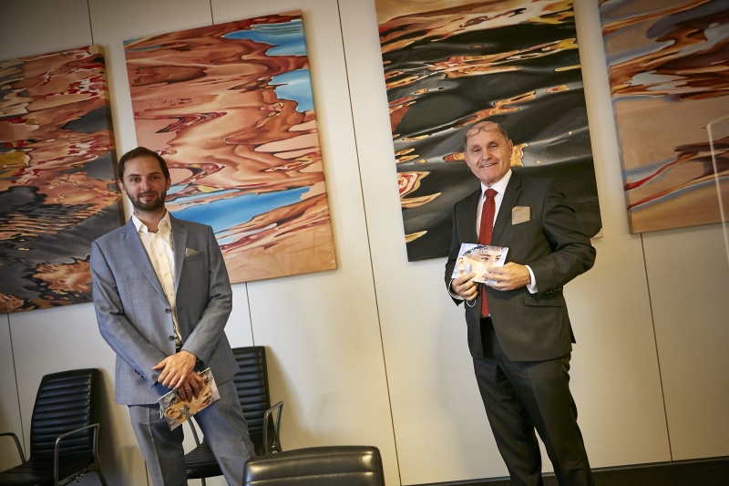 Von rechts: Nationalratspräsident Wolfgang Sobotka (V), Martin Veigl