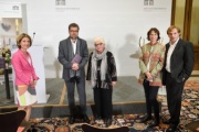 Von links: Bundesratspräsidentin Andrea Eder-Gitschthaler (V), Autor Walter Müller, Moderation Brigitte Trnka, Susanne Vötter-Dankl, Christian Vötter