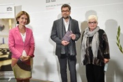Von links: Bundesratspräsidentin Andrea Eder-Gitschthaler (V), Autor Walter Müller, Moderation Brigitte Trnka