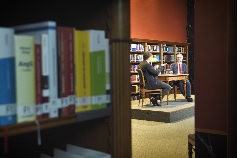 Von links: Rechtshistoriker Thomas Olechowski, Christoph Konrath