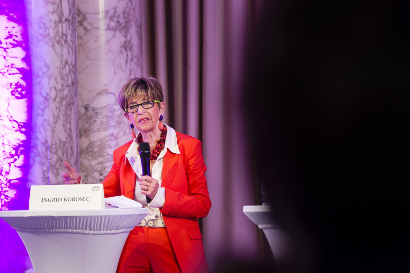 Am Rednerpult: Präsidentin des Österreichischen Seniorenrates Ingrid Korosec