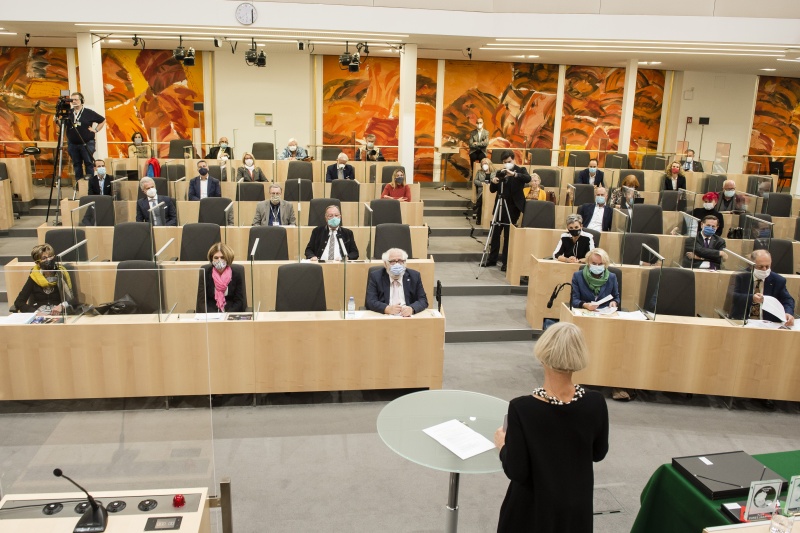 Blick Richtung VeranstaltungsteilnehmerInnen