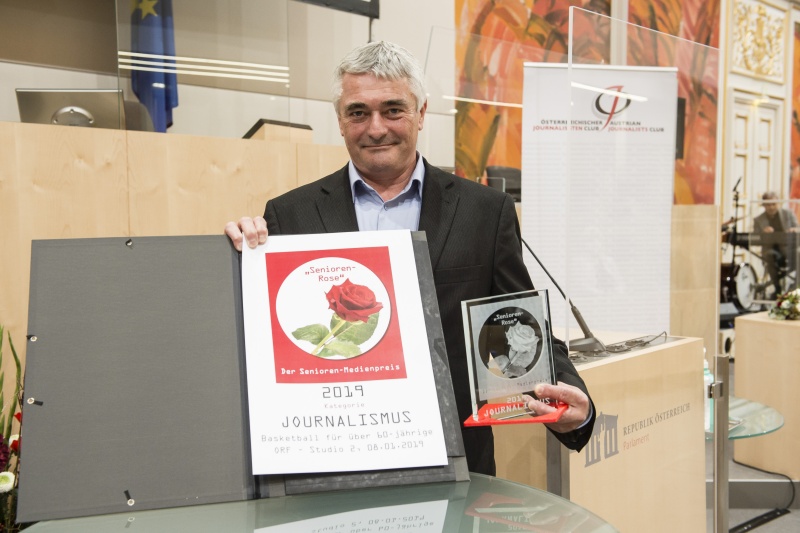 Am Rednerpult: Vertreter des ORF