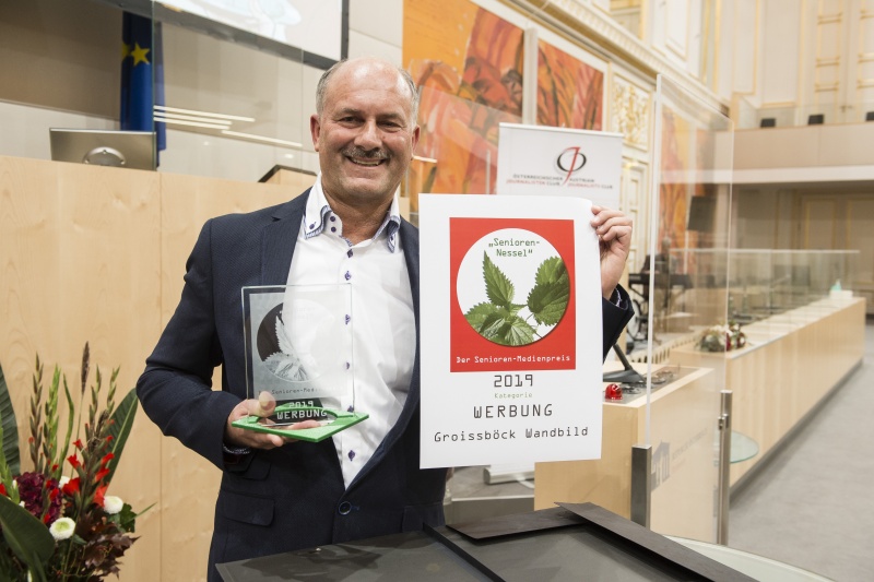 Am Rednerpult: Oliver Groissböck