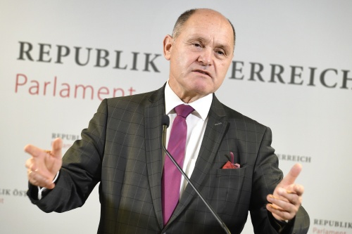 Pressestatement von Nationalratspräsident Wolfgang Sobotka (V) nach Ende der Sitzung