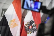 Flaggen Ägypten - Österreich