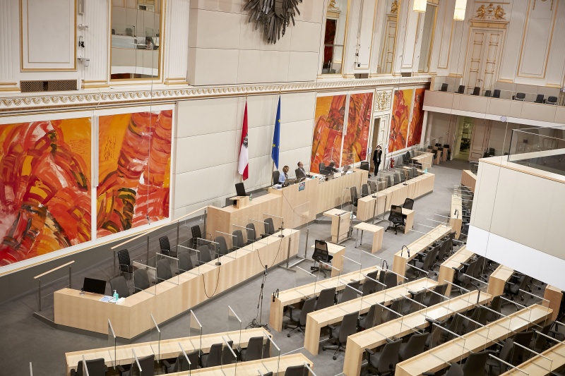Plenum, Vorsitz durch Bundesratspräsidentin Andrea Eder-Gitschthaler (V)
