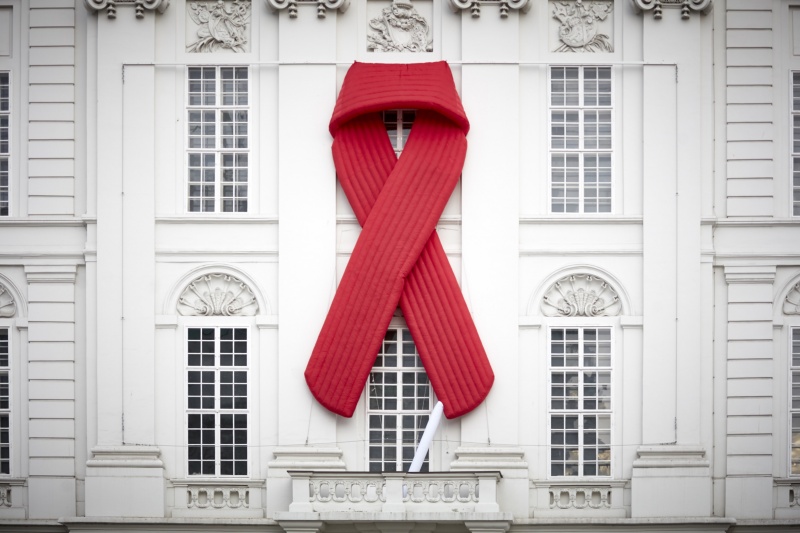 Red Ribbon am Josefsplatz