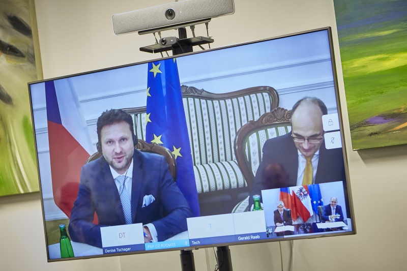 Am Monitor: Tschechischer Parlamentspräsident Radek Vondráček