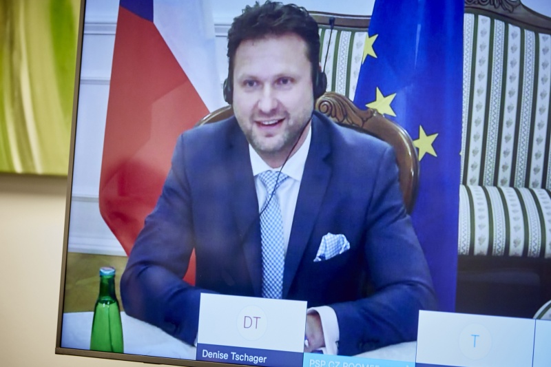 Am Monitor: Tschechischer Parlamentspräsident Radek Vondráček