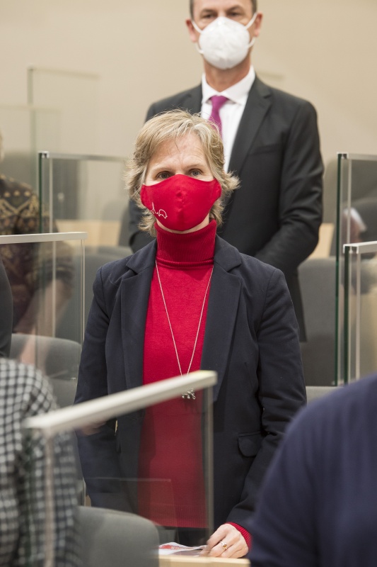 Angelobung der neuen Bundesräte aus Wien. Bundesrätin Daniela Gruber-Pruner (SPÖ)