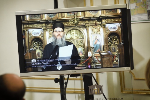 Videoeinspielung: Bischof Andrej Cilerdzic