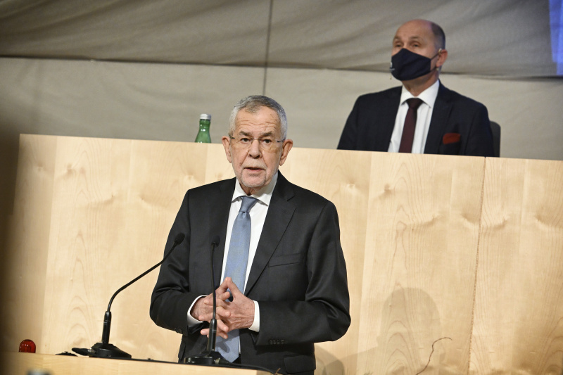 Rede von Bundespräsident Alexander Van der Bellen