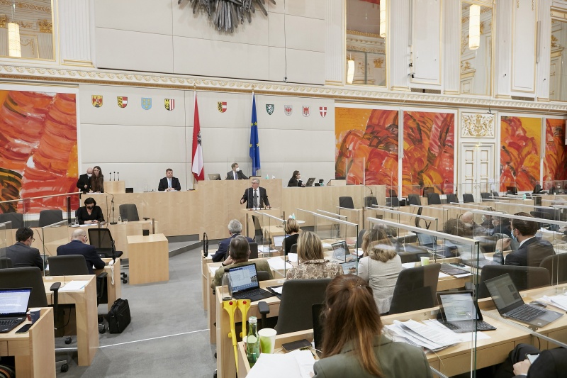 Am Rednerpult Bundesrat Martin Preineder (ÖVP)