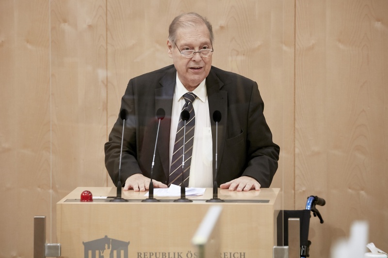 Am Rednerpult Bundesrat Wolfgang Beer (SPÖ)