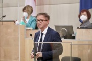 Rede von Sozialminister Rudolf Anschober (GRÜNE)