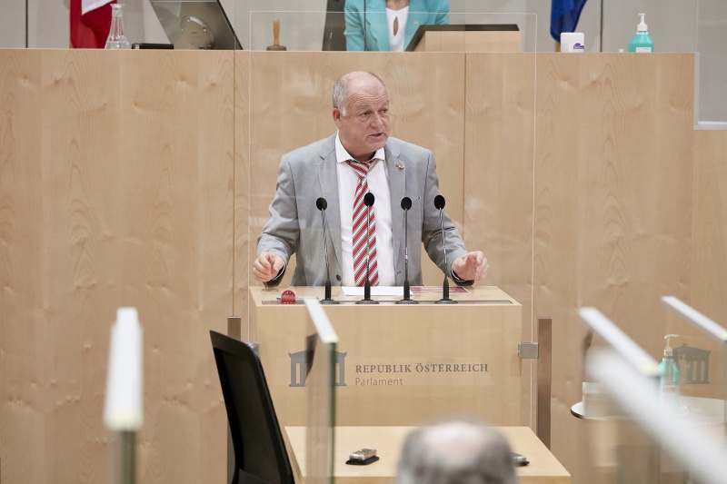 Am Rednerpult Bundesrat Ingo Appé SPÖ)