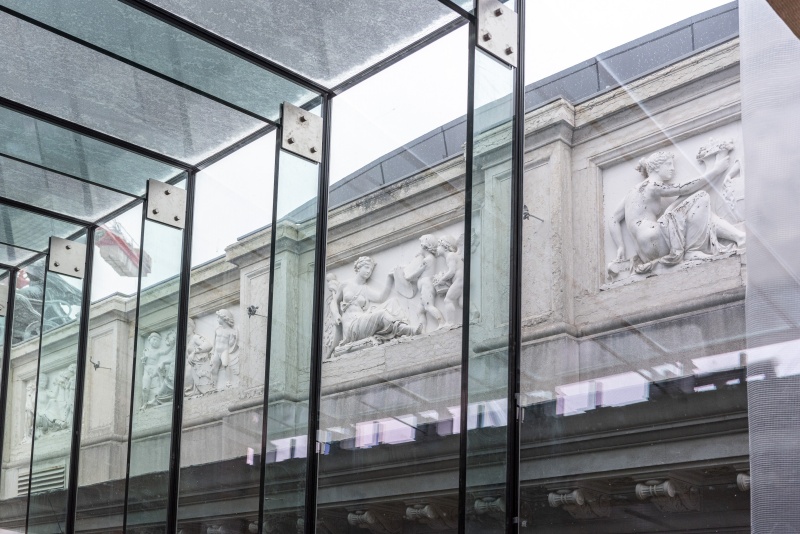 Multifunktionsraum am Dach des Parlaments