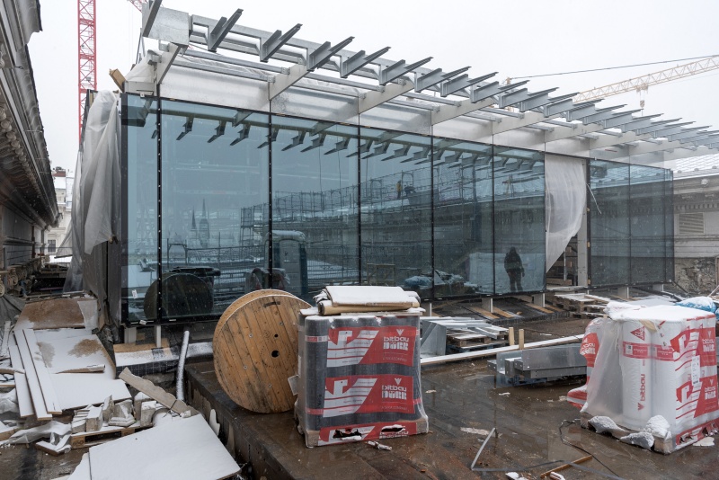 Multifunktionsraum am Dach des Parlaments