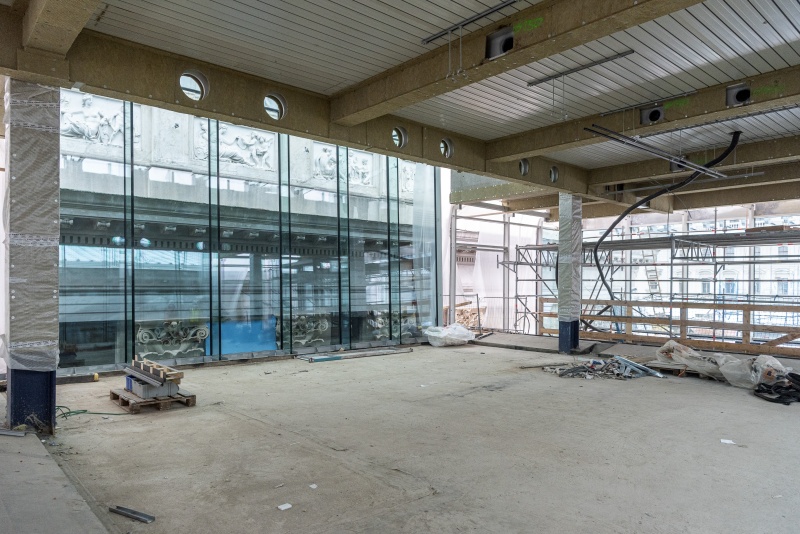 Multifunktionsraum am Dach des Parlaments