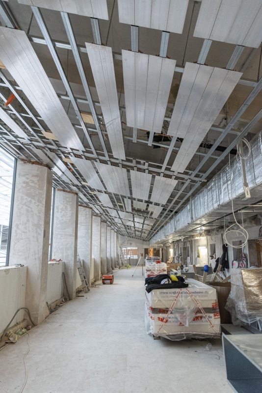 Zukünftiges Restaurant am Parlamentsdach