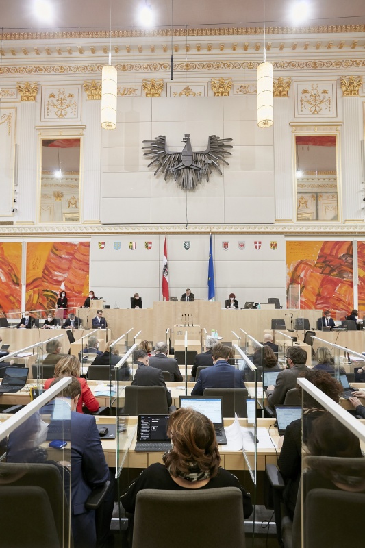 Vorsitz durch Bundesratspräsident Christian Buchmann (ÖVP)