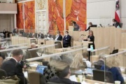 Am Rednerpult Bundesrätin Sonja Zwazl (ÖVP)