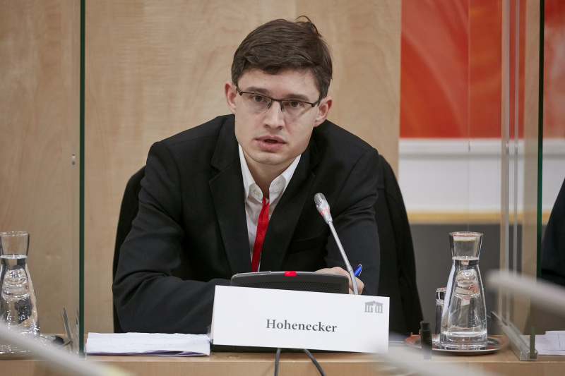 Bevollmächtiger des Volksbegehrens Marcus Hohenecker