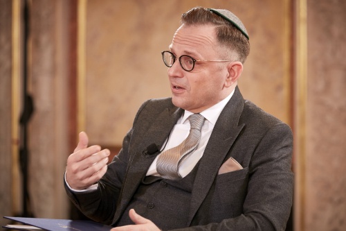 Präsident der Jüdischen Gemeinde Graz Elie Rosen