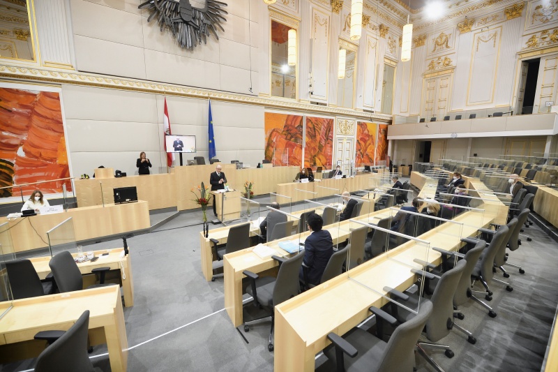 Keynote von Martin Essl. Blick Richtung VeranstaltungsteilnehmerInnen