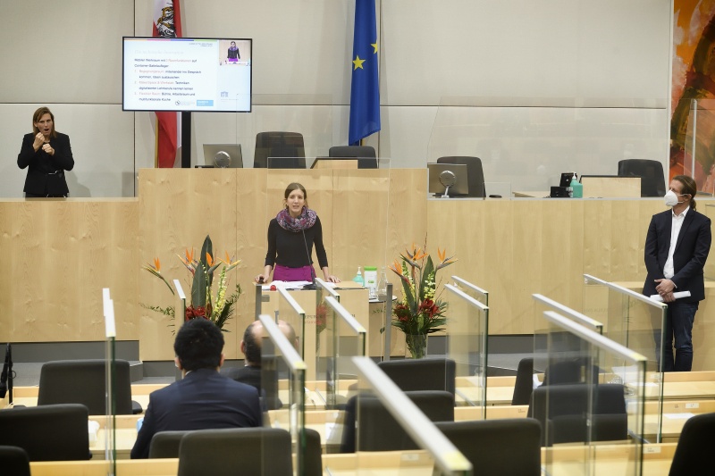 Präsentation Projekt: 'Lern und Begegnungswelten' druch Erika Reisenegger