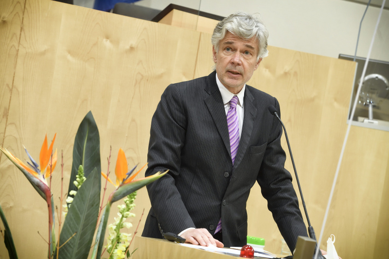 Schlussworte durch Parlamentsdirektor Harald Dossi