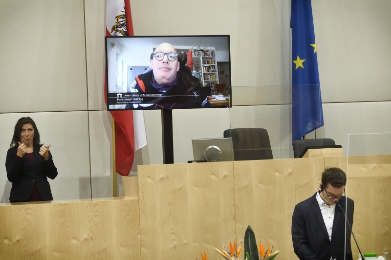 Live zugeschalten: Franz-Joseph Huainigg