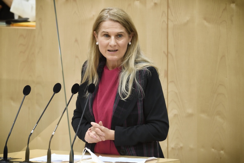 Bundesrätin Elisabeth Grossmann (SPÖ) am Wort